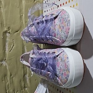 LoveShackFancy Superga Lavender Blooms in 8.5